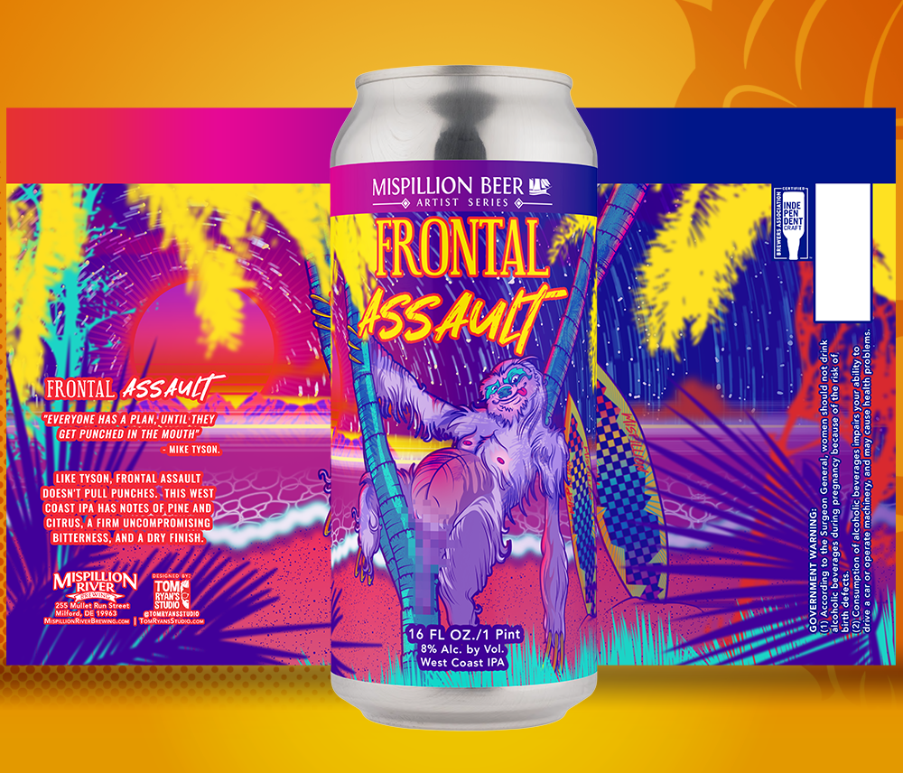 Mispillion River Brewing - Frontal Assault West Coast IPA