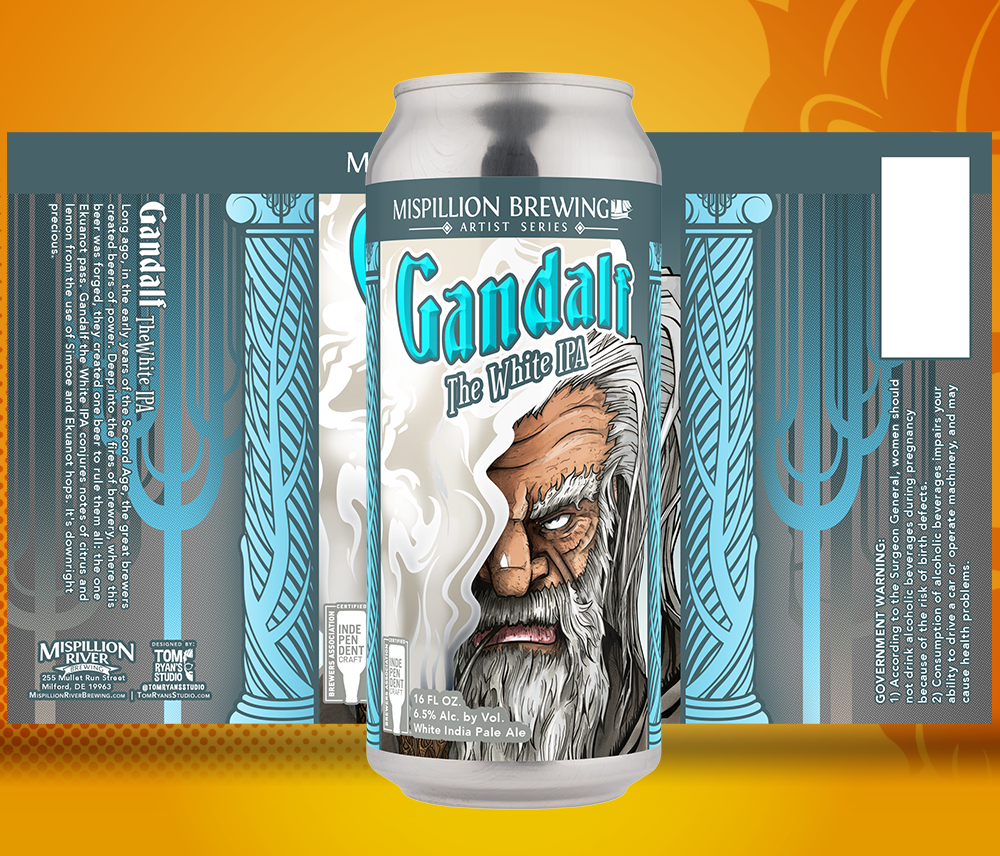 Mispillion River Brewing - Gandalf White IPA