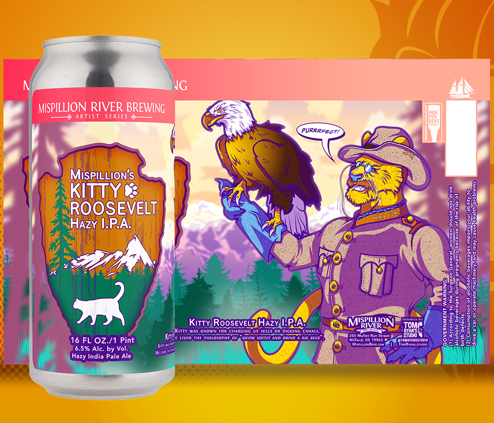 Mispillion River Brewing - Kitty Roosevelt Hazy IPA