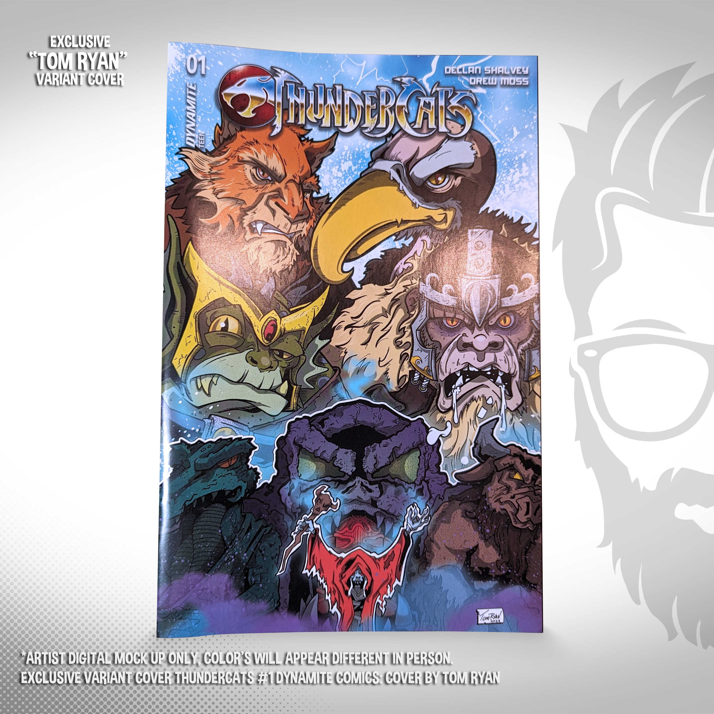 ThunderCats Tom Ryan Exclusive Variant Cover