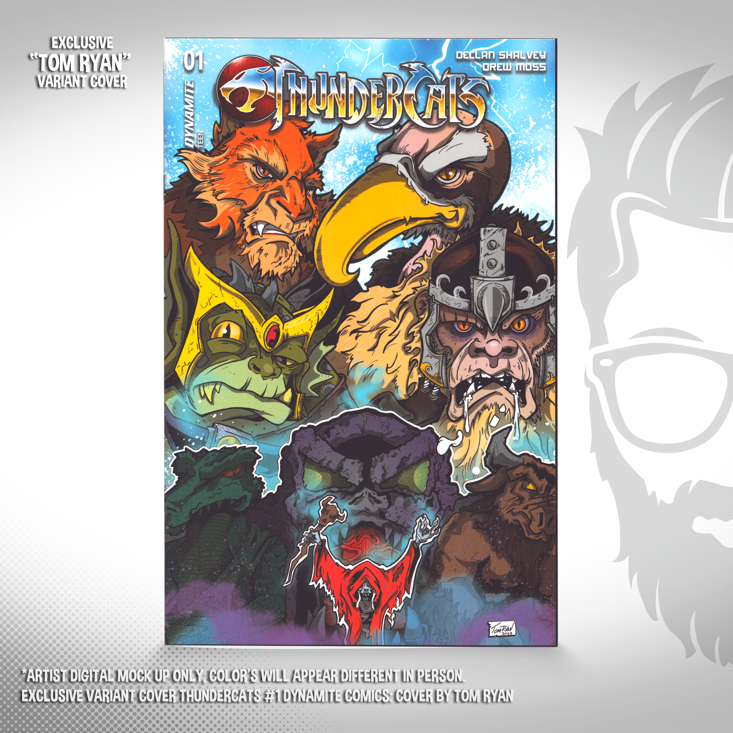 ThunderCats Tom Ryan Exclusive Variant Cover