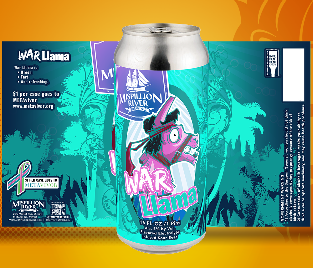 Mispillion River Brewing - War Llama